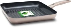 GreenPan Cambridge Inductie Grillpan - Ø 28 Cm - PFAS-vrij - Brons -Huis Keuken 1200x488 1