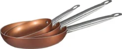Merkloos Koekenpanset Copper Plus 20, 24 En 28 Cm 15 Merkloos Koekenpanset Copper Plus 20, 24 En 28 Cm -Huis Keuken 1200x488