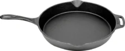 Valhal Outdoor Skillet / Koekenpan Met Steel - Gietijzer, Diameter 30cm - VH30