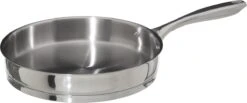 4goodz Dubbelwandige RVS Hapjespan Met Deksel 28 Cm - Zilver -Huis Keuken 1200x501 1