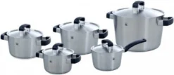 BK Conical Cool Glas Pannenset - 5-delig - Glazen Deksels - Geschikt Voor Alle Warmtebronnen -Huis Keuken 1200x518 1