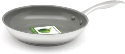 GreenChef Profile Plus Koekenpan 24cm - Zilverkleurig - Inductie - PFAS-vrij
