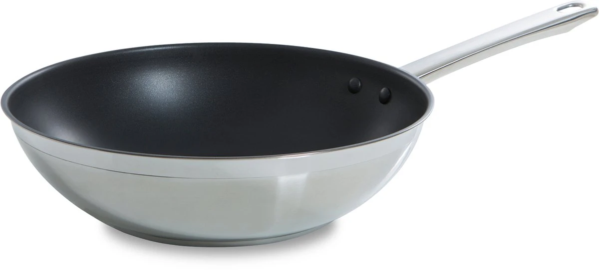 BK Allround Wok Ø 28 Cm - PFAS-vrij 2 BK Allround Wok Ø 28 Cm - PFAS-vrij - Afbeelding 2