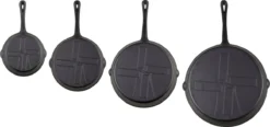 The Windmill Koekenpan Skillet Maxi 26 Cm Gietijzer Zwart -Huis Keuken 1200x562