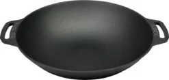 Valhal Outdoor Gietijzeren Wokpan Met Twee Handvatten ⌀36 Cm