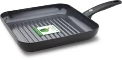 GreenPan Cambridge Grillpan 28cm - Zwart - Inductie - PFAS-vrij -Huis Keuken 1200x599 2