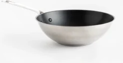 KitchenAid Stainless Steel Wok ø28cm - RVS - Inductie - Anti-aanbak