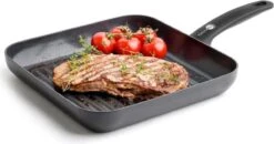 GreenPan Cambridge Grillpan 28cm - Zwart - Inductie - PFAS-vrij -Huis Keuken 1200x634 1