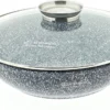 Edënbërg Stonetec Line - Luxe Wokpan - Ø 32 Cm - 5.5l - 3-laags Anti-aanbaklaag