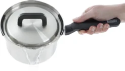 BK Flow Cool Pannenset - 4-delig – RVS Deksels - Veilig Afgietsysteem - Geschikt Voor Alle Warmtebronnen -Huis Keuken 1200x683