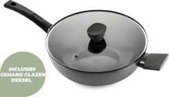 ISENVI Avon Keramische Wok Met Deksel 36 CM - Ergo Greep 8 ISENVI Avon Keramische Wok Met Deksel 36 CM - Ergo Greep -Huis Keuken 1200x692