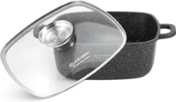 Edënbërg Stonetec Line - 8-delige Luxe Pannenset Van Gesmeed Aluminium - Zwart 8 Edënbërg Stonetec Line - 8-delige Luxe Pannenset Van Gesmeed Aluminium - Zwart -Huis Keuken 1200x694