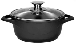 Smile 10-delige Pannenset - Type MGK-12 - Zwart -Huis Keuken 1200x702