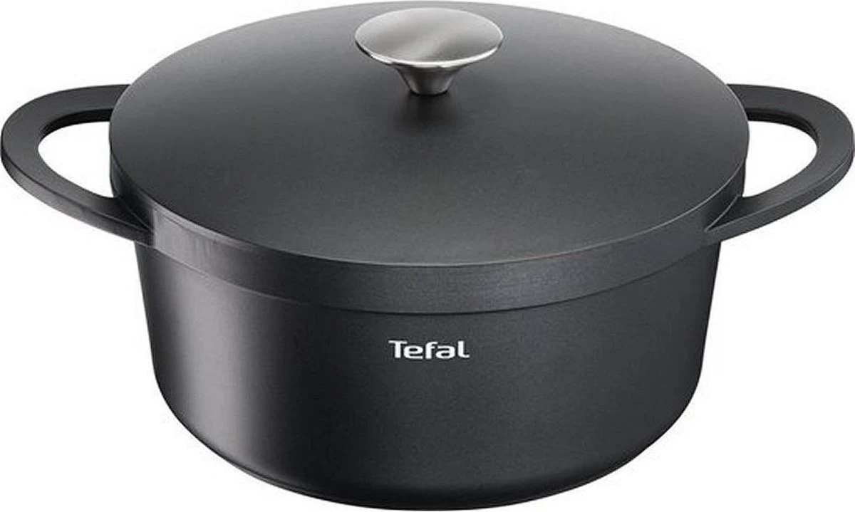 Tefal Trattoria Braadpan - Ø28 Cm - Inclusief Deksel 2 Tefal Trattoria Braadpan - Ø28 Cm - Inclusief Deksel - Afbeelding 2