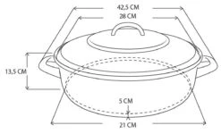 Sola Braadpan Fair Cooking - Ø 28 Cm - Zwart/wit - Aluminium - Antiaanbaklaag -Huis Keuken 1200x727 5