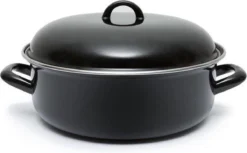 CasaLupo Emaille Braadpan Cooking - ø 28 Cm / 6 Liter -Huis Keuken 1200x744 5