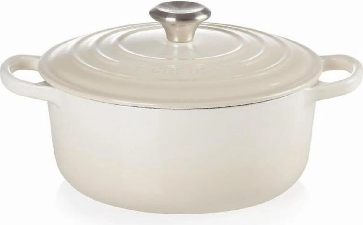 Le Creuset Braadpan Signature Meringue - ø 24 Cm / 4.2 Liter 5 Le Creuset Braadpan Signature Meringue - ø 24 Cm / 4.2 Liter - Afbeelding 5