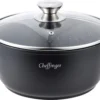 Cheffinger Kookpan/Diepe Pan Met Deksel - 20cm - 2,5L