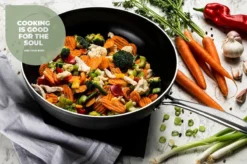 ISENVI Victoria Forged Keramische Wokpan 36CM - RVS Greep -Huis Keuken 1200x799 39