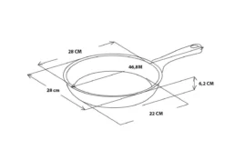GreenPan Memphis Koekenpan 28cm - Zwart - Inductie - PFAS-vrij 18 GreenPan Memphis Koekenpan 28cm - Zwart - Inductie - PFAS-vrij -Huis Keuken 1200x800 173