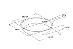GreenPan Essentials Pannenkoekenpan 24cm - Zwart - Inductie - PFAS-vrij 14 GreenPan Essentials Pannenkoekenpan 24cm - Zwart - Inductie - PFAS-vrij -Huis Keuken 1200x800 238