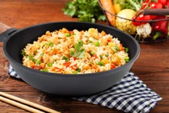 Rosmarino Black Line - Wokpan - Ø30cm - 100% PFAS & PFOA Vrij - Gegoten Aluminium - Non-stick Minerale Coating - Ergonomische Handgreep - Geschikt Voor Alle Warmtebronnen & Vaatwasser -Huis Keuken 1200x800 66