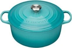 Le Creuset Braadpan Signature Caribbean Blue - ø 20 Cm / 2.4 Liter -Huis Keuken 1200x804 4