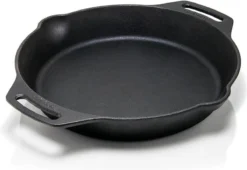 Petromax Fp30h-t, Skillet, 30 Cm, Pan Met Handgrepen, Gietijzer, Zwart
