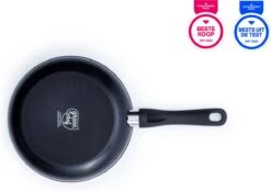 GreenChef Diamond Koekenpan 20cm - Zwart - Inductie - PFAS-vrij -Huis Keuken 1200x846