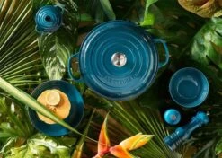 Le Creuset Braadpan Campagnard Signature Deep Teal - ø 30 Cm / 3.5 Liter -Huis Keuken 1200x853 4