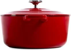 BK Bourgogne Braadpan Ø 20 Cm - Rood - Gietijzer - Inductie -Huis Keuken 1200x855