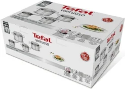 Tefal Virtuoso Pannenset 5 Delig - Hoge Kookpan Ø 22 Cm + Steelpan Ø 16 Cm + Kookpannen Ø 18/20/24 Cm -Huis Keuken 1200x857