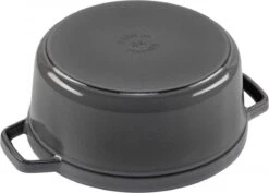 Staub Cocotte - Rond - 24 Cm - Grafietgrijs 7 Staub Cocotte - Rond - 24 Cm - Grafietgrijs -Huis Keuken 1200x859 7