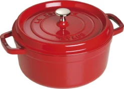 Staub - Ronde Cocotte 24 Cm - Kers -Huis Keuken 1200x862 3