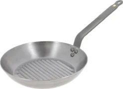 DeBuyer Mineral B Element Grillpan - Ø 32 Cm
