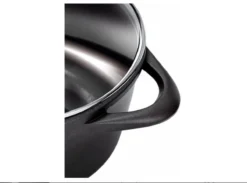 Smile 10-delige Pannenset - Type MGK-12 - Zwart -Huis Keuken 1200x891