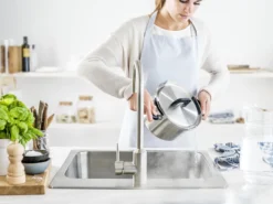 BK Flow Cool Pannenset - 4-delig – RVS Deksels - Veilig Afgietsysteem - Geschikt Voor Alle Warmtebronnen -Huis Keuken 1200x899