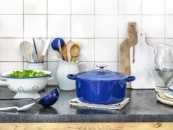 BK Bourgogne Braadpan Ø 24 Cm - Blauw - Gietijzer - Inductie -Huis Keuken 1200x900 59