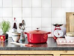 BK Bourgogne Braadpan Ø 24 Cm - Rood - Gietijzer - Inductie -Huis Keuken 1200x901 9