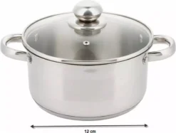 Kinghoff 4325 - Kookpan Met Deksel - Ø 12 Cm