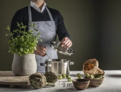 Sola Pannenset Juvia - 4 Delig - Ø 16,16,18,20 Cm - Zilver - RVS - Sandwichbodem 21 Sola Pannenset Juvia - 4 Delig - Ø 16,16,18,20 Cm - Zilver - RVS - Sandwichbodem -Huis Keuken 1200x911