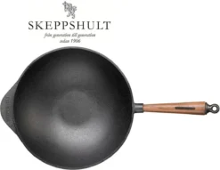 Skeppshult - Wokpan Walnoot Handgreep 32 Cm -Huis Keuken 1200x926 6