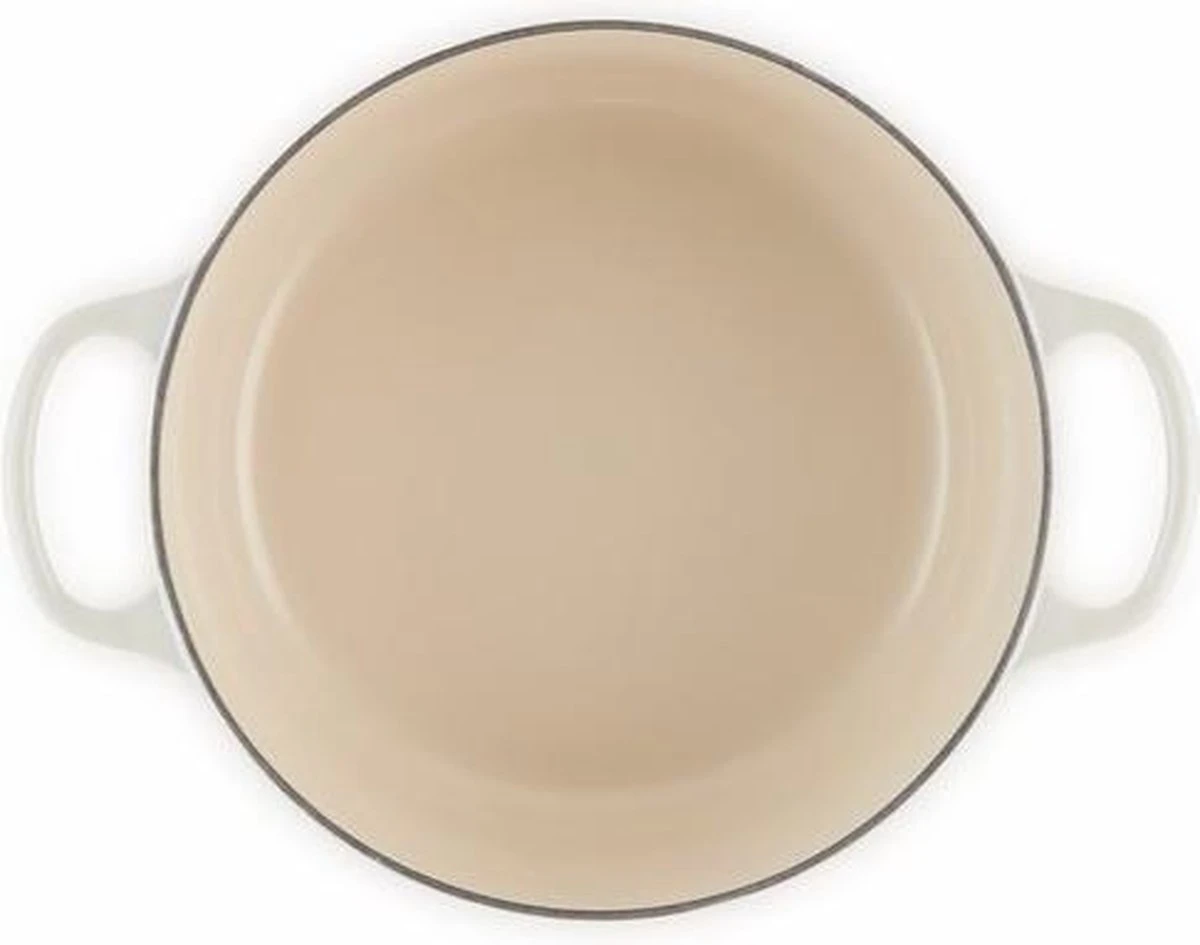 Le Creuset Braadpan Signature Meringue - ø 24 Cm / 4.2 Liter 4 Le Creuset Braadpan Signature Meringue - ø 24 Cm / 4.2 Liter - Afbeelding 4