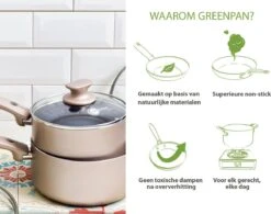 GreenPan Cambridge Inductie Grillpan - Ø 28 Cm - PFAS-vrij - Brons -Huis Keuken 1200x945 5