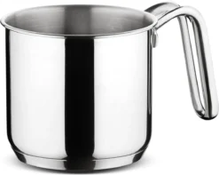 Lagostina Sfisiosa Acciaio SFIZIOSA ACCIAIO 10-delig (hoge Kookpan 22 Cm + Kookpan 18/22 Cm + Hapjespan 24 Cm + Steelpan 14 Cm + Melkpot 12 Cm + Deksels 14/18/22/24 Cm) -Huis Keuken 1200x955