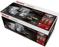 Tefal Nordica Pannenset 4 Delig - Steelpan Ø16 Cm & Kookpan Ø 18 + Ø 20 + Ø 24 Cm -Huis Keuken 1200x968