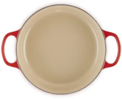 Le Creuset - Gietijzeren - Lage Braadpan - 24cm - Kersenrood -Huis Keuken 1200x971 1