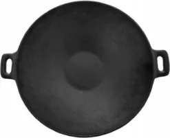Cast Iron Wokpan / Wadjan Gietijzer - ø 31 Cm - Zonder Anti-aanbaklaag 7 Cast Iron Wokpan / Wadjan Gietijzer - ø 31 Cm - Zonder Anti-aanbaklaag -Huis Keuken 1200x975
