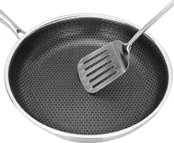 Honingraat Heavy Duty Anti-aanbak Koekenpan - Steelpan - Wok - Met Deksel 30 Cm - Gas - Elektrisch - Inductie - Oven -Huis Keuken 1200x991