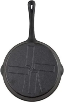 The Windmill Koekenpan Skillet Maxi 26 Cm Gietijzer Zwart -Huis Keuken 760x1200 1
